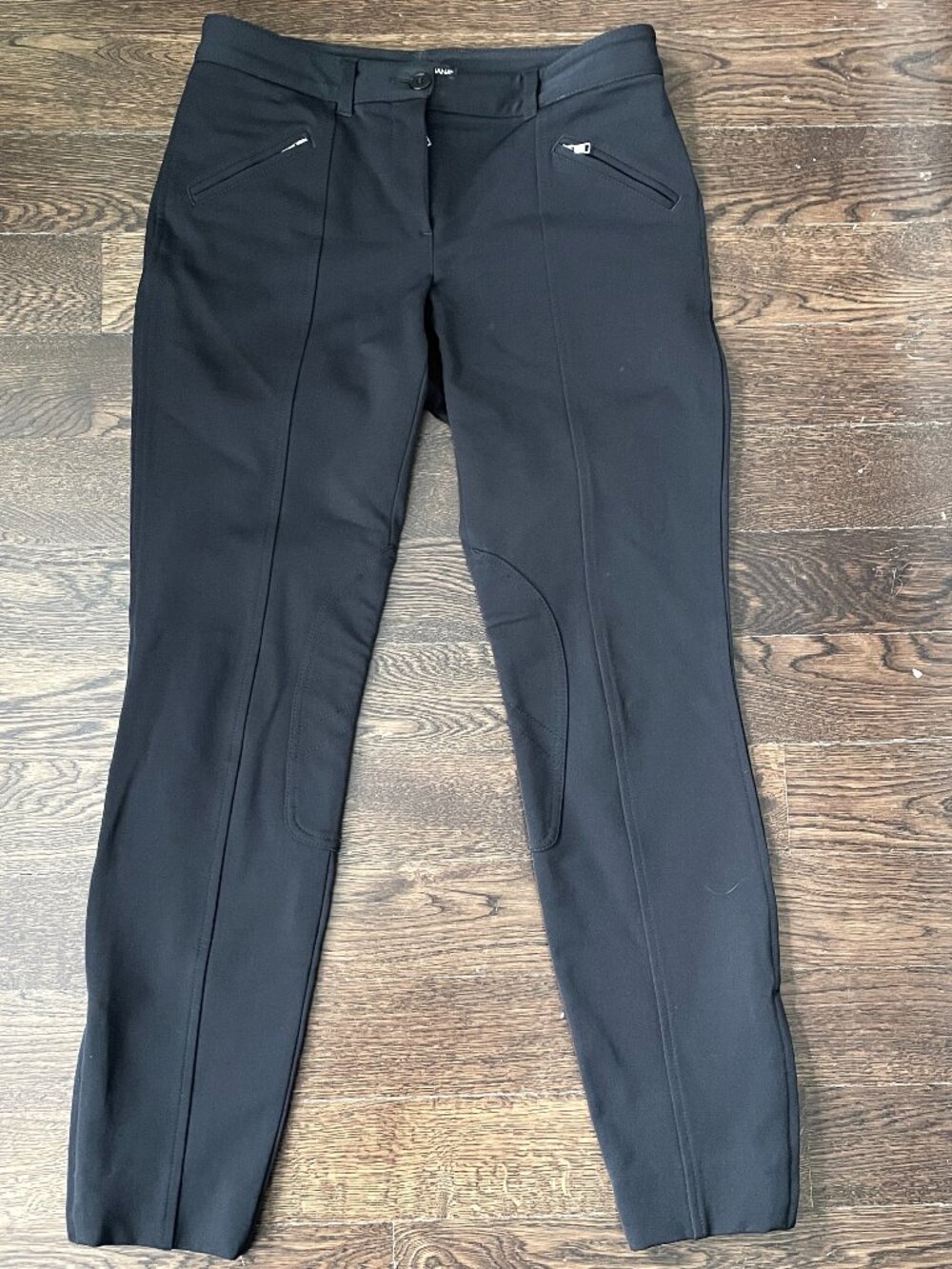 Dolce & Gabbana Black Equestrian Riding Style pants-Size 4-Italy
